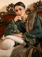 Green Embroidered Lawn 3 Pcs Set For Women